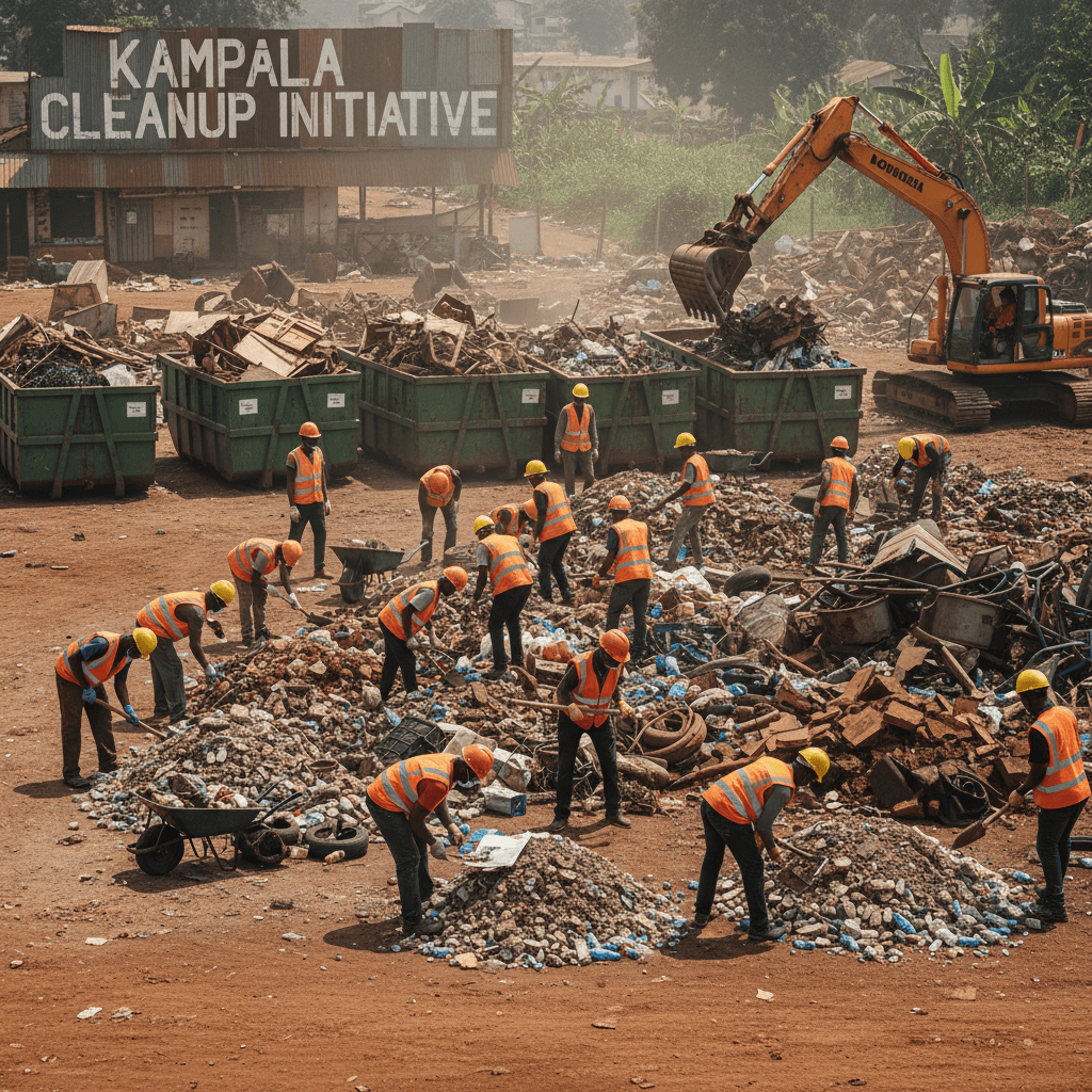 Debris removal and rubbish collection service