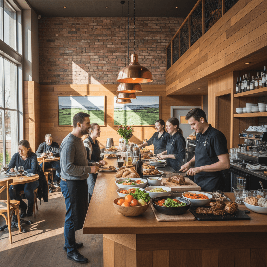 RDS Bar & Grill restaurant and beverage service