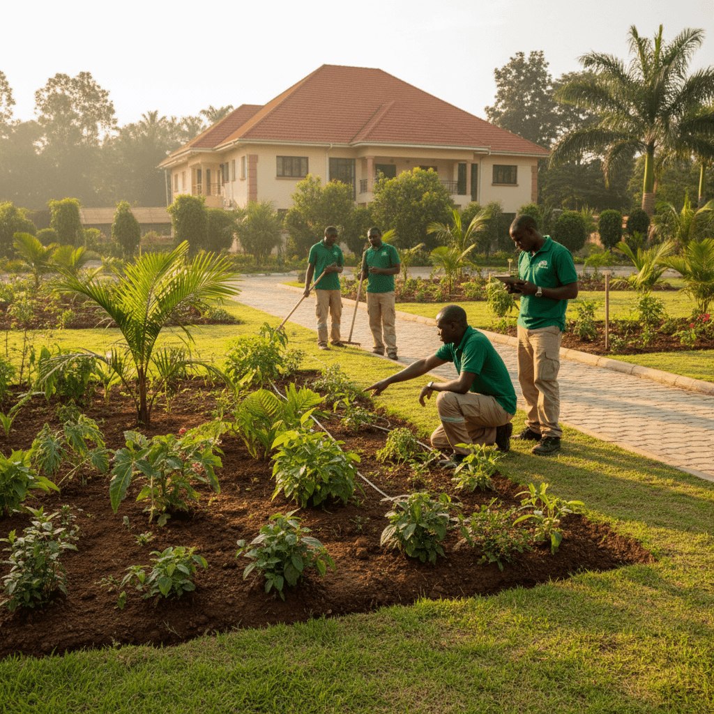 Landscaping and compound maintenance services